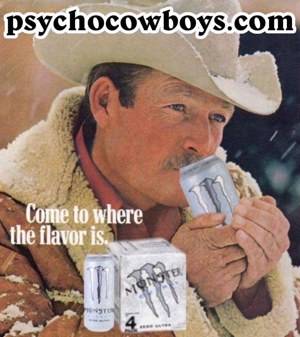 Come To Where The Flavor Is Monster Energy Marlboro Zero Sugar Bumper Sticker