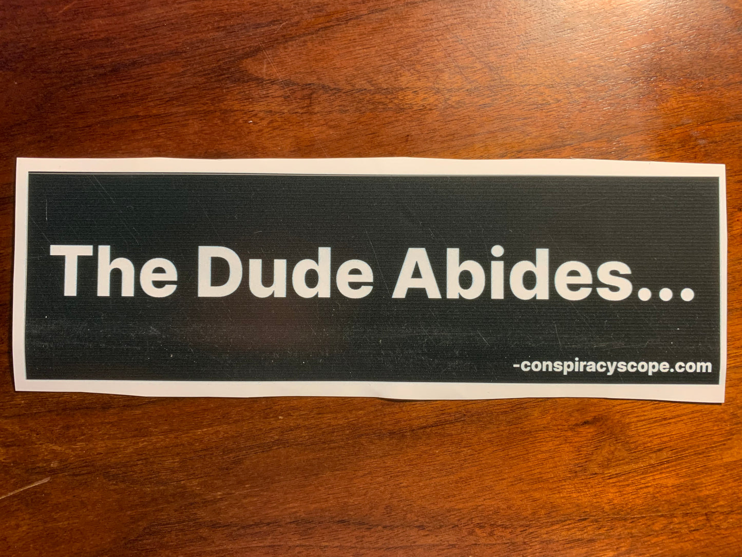 The Dude Abides