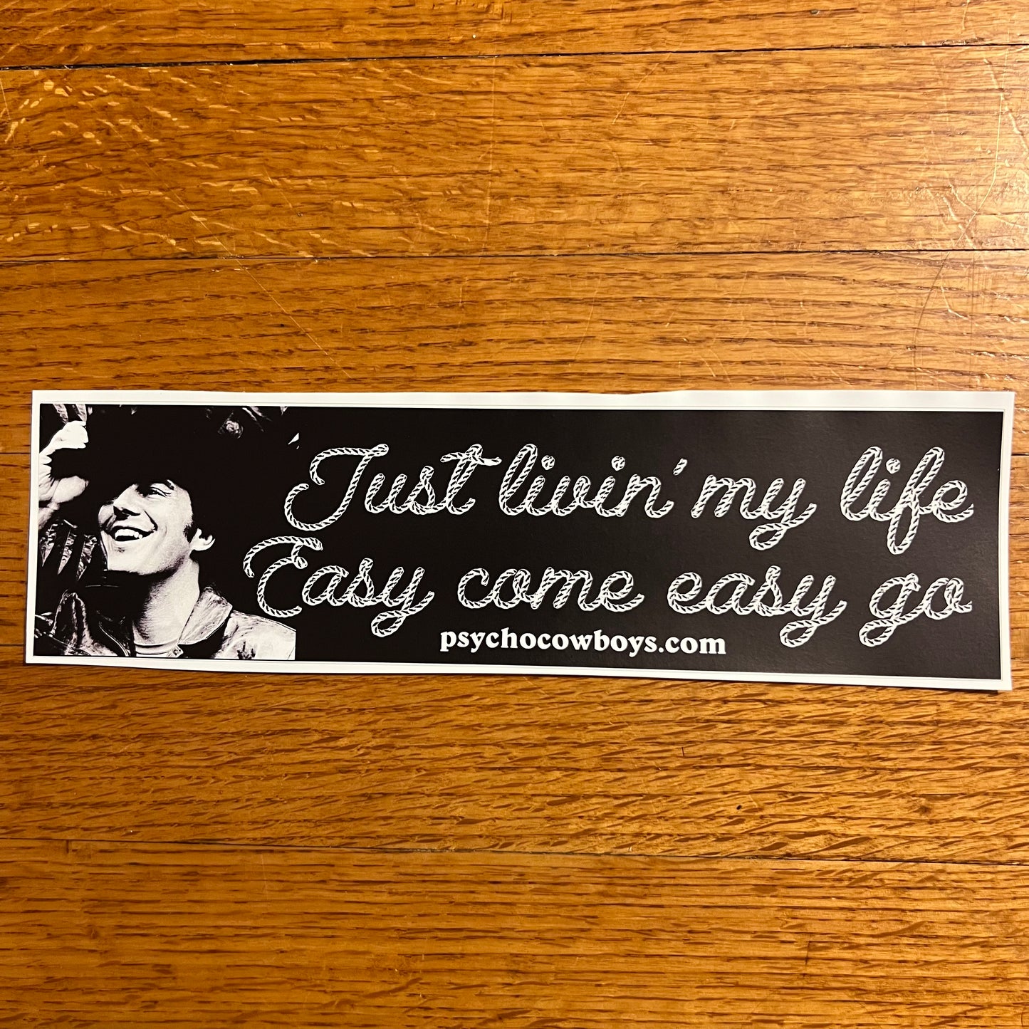 Jerry Jeff Walker Gettin' By Bumper Sticker